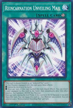 Reincarnation Unvealing Mail - Rage of the Abyss (Common) [ROTA-049]