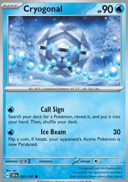 Cryogonal - Surging Sparks (Common) [SSP-047]