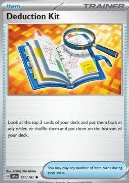 Deduction Kit - Surging Sparks (Uncommon) [SSP-171]