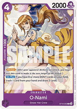 O-Nami (ST18-002) - Starter Deck: Purple Monkey.D.Luffy (Common) [ST-18-002]