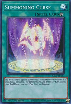 Summoning Curse (V.1 - Super Rare) - Quarter Century Bonanza (Super Rare) [RA03-057]