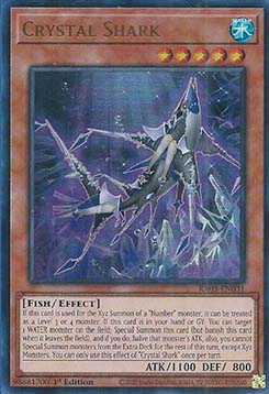Crystal Shark (V.2 - Ultra Rare) - Quarter Century Bonanza (Ultra Rare) [RA03-031]