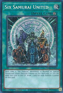Six Samurai United (V.3 - Secret Rare) - Quarter Century Bonanza (Secret Rare) [RA03-054]