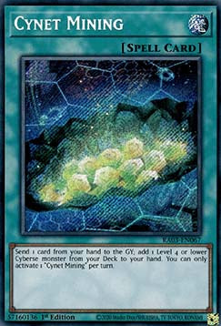 Cynet Mining (V.3 - Secret Rare) - Quarter Century Bonanza (Secret Rare) [RA03-067]