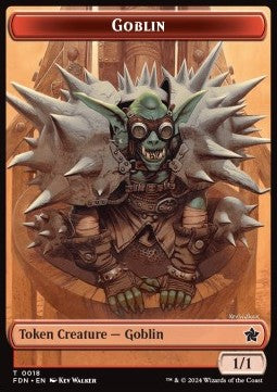 Goblin Token (R 1/1) // Treasure Token