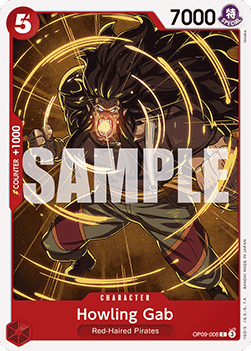 Howling Gab (OP09-006) - Emperors in the New World (Common) [OP09-006]