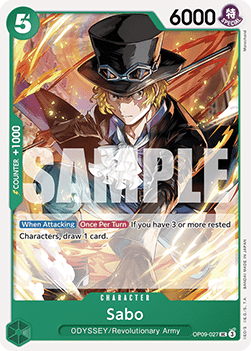 Sabo (OP09-027) - Emperors in the New World (Uncommon) [OP09-027]