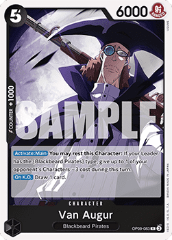 Van Augur (OP09-083) - Emperors in the New World (Rare) [OP09-083]