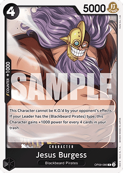 Jesus Burgess (OP09-086) - Emperors in the New World (Rare) [OP09-086]