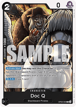 Doc Q (OP09-090) - Emperors in the New World (Rare) [OP09-090]