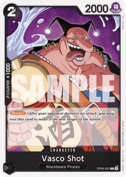 Vasco Shot (OP09-091) - Emperors in the New World (Common) [OP09-091]