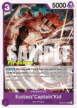 Eustass"Captain"Kid (OP09-075)
