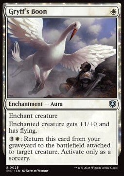 Gryff's Boon - Innistrad Remastered (Uncommon) [INR-25]