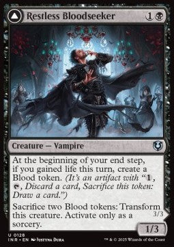 Restless Bloodseeker // Bloodsoaked Reveler - Innistrad Remastered (Uncommon) [INR-128]