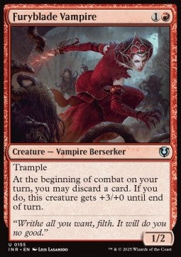 Furyblade Vampire - Innistrad Remastered (Uncommon) [INR-155]