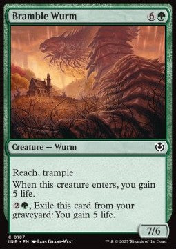 Bramble Wurm - Innistrad Remastered (Common) [INR-187]