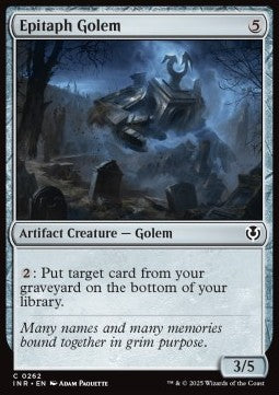 Epitaph Golem - Innistrad Remastered (Common) [INR-262]