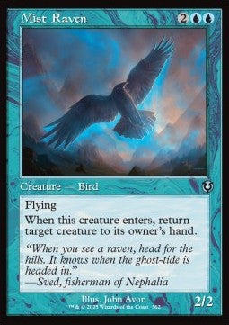 Mist Raven - Innistrad Remastered: Extras (Uncommon) [XINR-362]