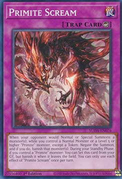 Primite Scream - Supreme Darkness (Common) [SUDA-076]