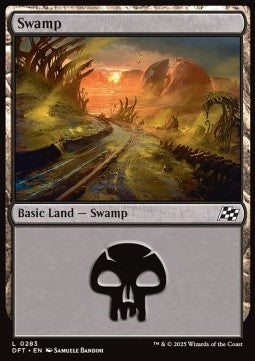 Swamp (V.1) - Aetherdrift (Land) [DFT-283]