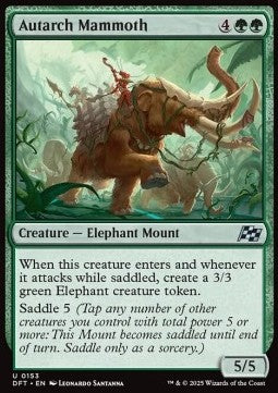 Autarch Mammoth - Aetherdrift (Uncommon) [DFT-153]