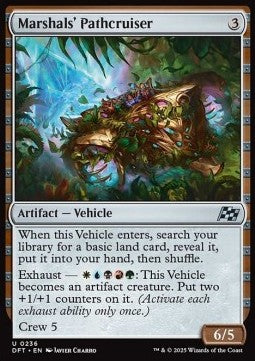 Marshals' Pathcruiser - Aetherdrift (Uncommon) [DFT-236]