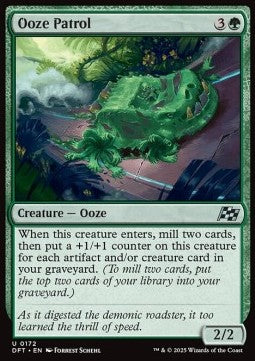 Ooze Patrol - Aetherdrift (Uncommon) [DFT-172]