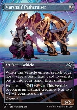 Marshals' Pathcruiser - Aetherdrift: Extras (Uncommon) [XDFT-330]