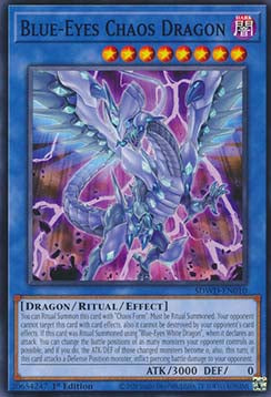 Blue-Eyes Chaos Dragon - Structure Deck: Blue-Eyes White Destiny (Common) [SDWD-010]