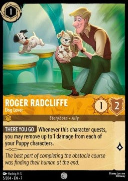 Roger Radcliffe - Dog Lover - Archazia's Island (Common) [7ARI-5]