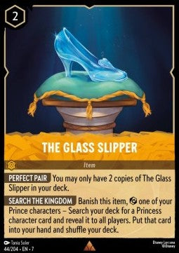 The Glass Slipper (V.1) - Archazia's Island (Rare) [7ARI-44]
