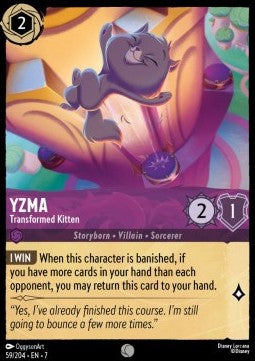 Yzma - Transformed Kitten - Archazia's Island (Common) [7ARI-59]