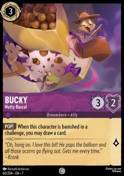 Bucky - Nutty Rascal - Archazia's Island (Common) [7ARI-60]