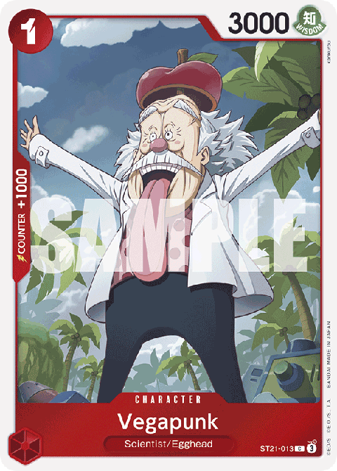 Vegapunk (ST21-013) (V.1) - Starter Deck: EX Gear 5 (Common) [ST-21-013]