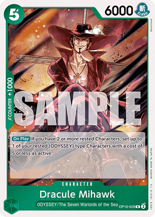 Dracule Mihawk (OP10-029) - Royal Blood (Rare) [OP10-029]