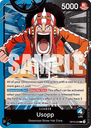 Usopp (OP10-042) (V.1) - Royal Blood (Leader) [OP10-042]