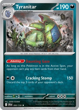 Tyranitar - Journey Together (Rare) [JTG-095]