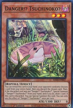 Danger!? Tsuchinoko? (V.1 - Super Rare) - Quarter Century Stampede (Super Rare) [RA04-027]