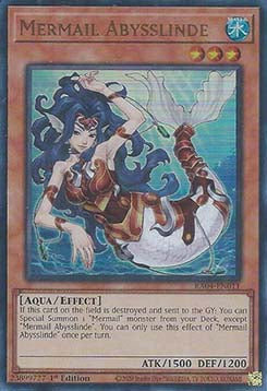 Mermail Abysslinde (V.2 - Ultra Rare) - Quarter Century Stampede (Ultra Rare) [RA04-011]