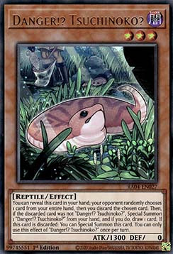 Danger!? Tsuchinoko? (V.2 - Ultra Rare) - Quarter Century Stampede (Ultra Rare) [RA04-027]