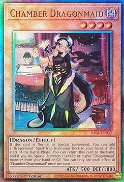 Chamber Dragonmaid (V.7 - Ultimate Rare) - Quarter Century Stampede (Ultimate Rare) [RA04-032]