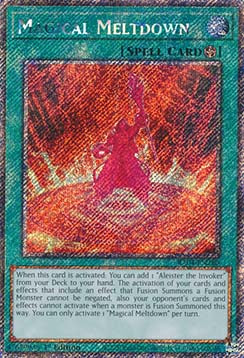 Magical Meltdown (V.1 - Platinum Secret Rare) - Quarter Century Stampede (Platinum Secret Rare) [RA04-280]