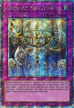 Artifact Sanctum (V.2 - Quarter Century Secret Rare) - Quarter Century Stampede (Quarter Century Secret Rare) [RA04-217]