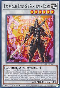 Legendary Lord Six Samurai - Kizan - Alliance Insight (Common) [ALIN-042]