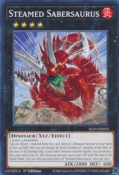 Steamed Sabersaurus - Alliance Insight (Common) [ALIN-050]