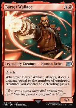 Barret Wallace - FINAL FANTASY (Uncommon) [FIN-129]