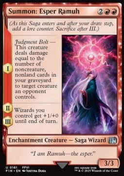 Summon: Esper Ramuh - FINAL FANTASY (Uncommon) [FIN-161]
