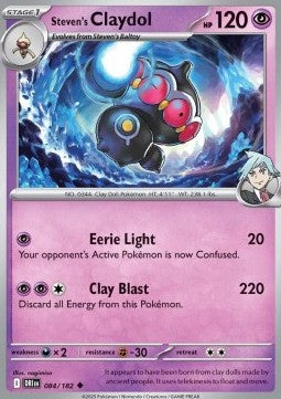 Steven's Claydol - Destined Rivals (Uncommon) [DRI-084]
