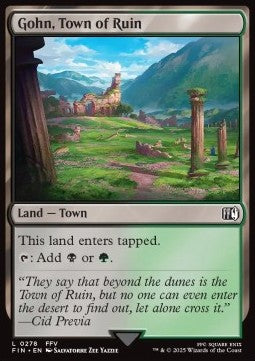 Gohn, Town of Ruin - FINAL FANTASY (Land) [FIN-278]
