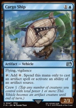 Cargo Ship - FINAL FANTASY (Uncommon) [FIN-47]